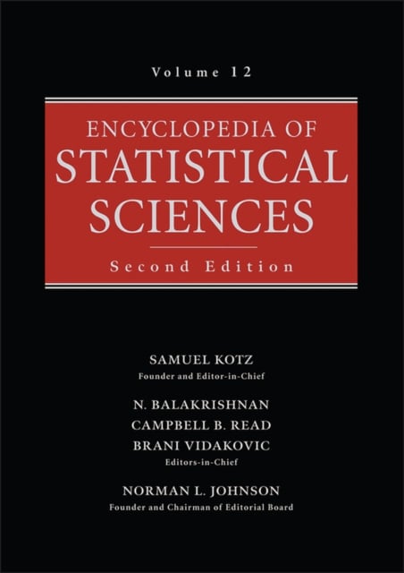 Encyclopedia of Statistical Sciences V12 2e Kotz Hardback Wiley–Blackwell