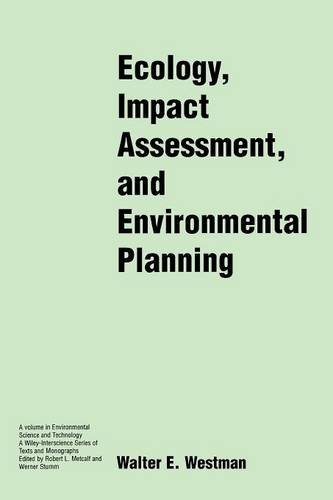 Ecology Impact Assessment & Environmental Planning  (Paper) Westman Paperback