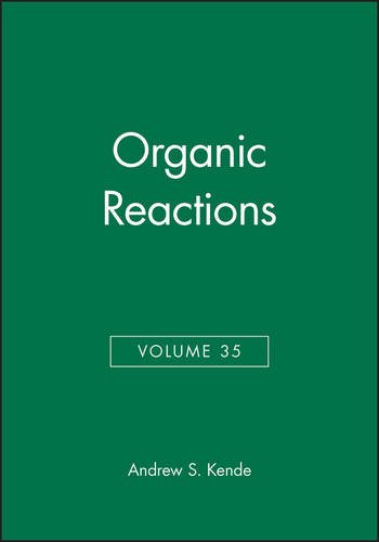 Organic Reactions V35 Kende Hardback Wiley–Blackwell 9780471832539
