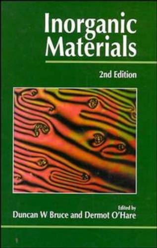 Inorganic Materials 2e Bruce Paperback Wiley–Blackwell 9780471960362