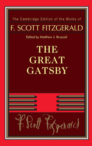 F. Scott Fitzgerald Great Gatsby by F. Scott Fitzgerald Hardcover 9780521402309