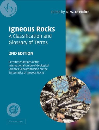Igneous Rocks Classification Glossary Terms 2e Maitre… 9780521619486 Cond=LN:NSD