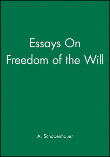 On the Freedom of the Will Schopenhauer Paperback Wiley–Blackwell 9780631145523