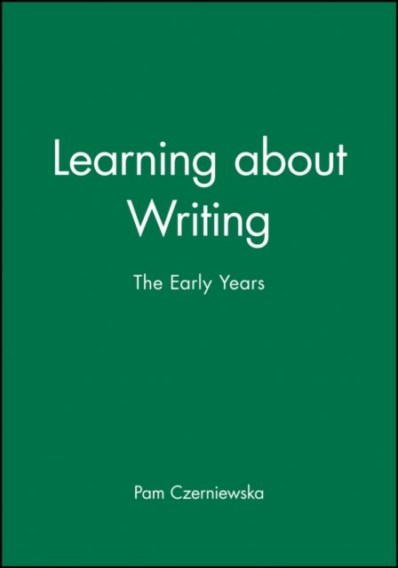 Learning about Writing Czerniewska Paperback Wiley–Blackwell 9780631169635