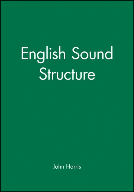 English Sound Structure Harris Paperback Wiley–Blackwell 9780631187417