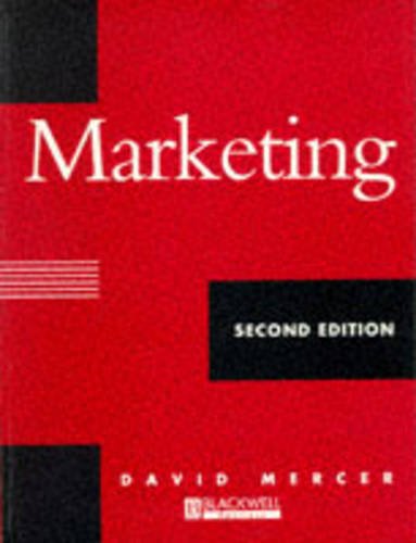 Marketing 2e Mercer Paperback Wiley–Blackwell 9780631196389
