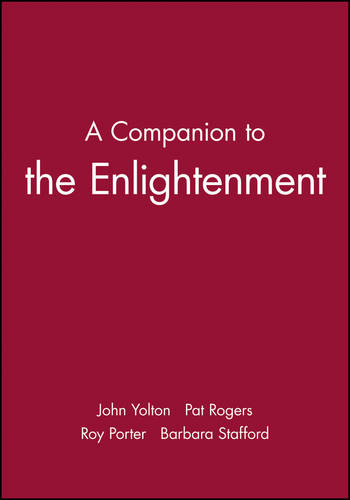 The Blackwell Companion to the Enlightenment Yolton Paperback Wiley–Blackwell