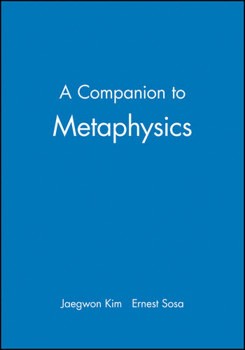 A Companion to Metaphysics Kim Paperback Wiley–Blackwell 9780631199991