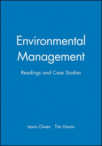 Environmental Management Owen Paperback Wiley–Blackwell 9780631201175
