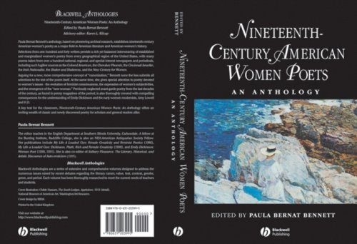 Nineteenth–Century American Women Poets – An Anthology Bennett Hardback