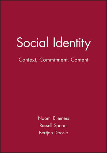 Social Identity Ellemers Paperback Wiley–Blackwell 9780631206910