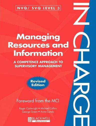 Managing Resources and Information: A Competence Approach to Supervisory Manage…