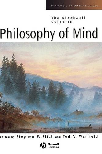 Blackwell Guide to Philosophy of Mind Stich Hardback Wiley–Blackwell