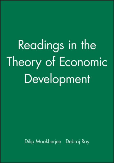 Readings in the Theory of Economic Development Mookherjee Paperback