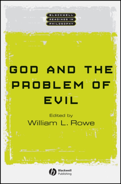 God and the Problem of Evil Rowe Paperback Wiley–Blackwell 9780631222217