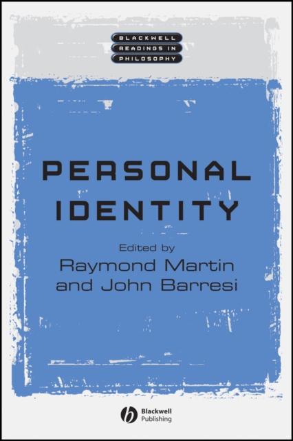Personal Identity Martin Paperback Wiley–Blackwell 9780631234425