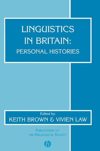 Linguistics in Britain Brown Paperback Wiley–Blackwell 9780631234760