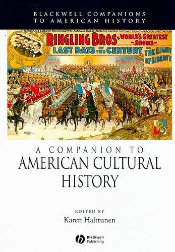 Companion to American Cultural History Halttunen Hardback Wiley–Blackwell