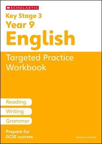 KS3 Year 9 English Targeted Practice Workbook with answers.