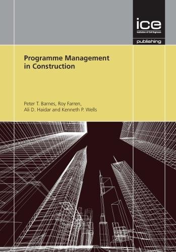 Programme Management in Construction Haidar Hardback John Wiley & Sons
