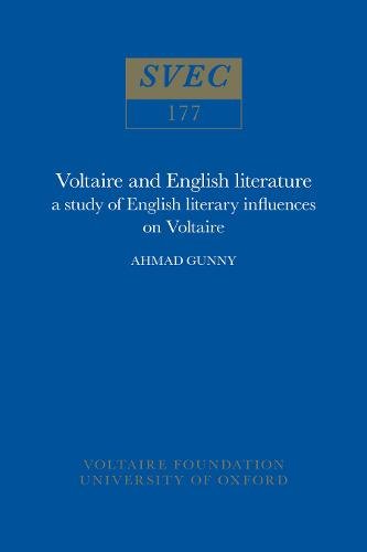 Voltaire and English Literature – a study of English literary influences on Vol…