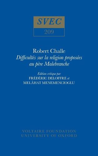 Difficultés sur la religion proposées au père Ma – édition critique d`après un …