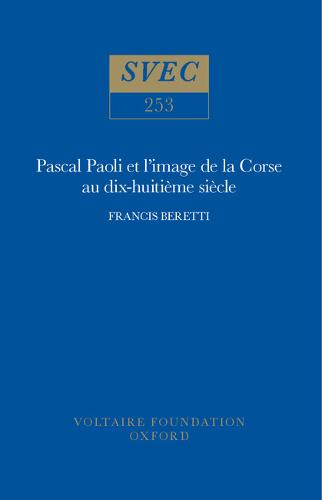 Pascal Paoli et l`image de la Corse au dix–huiti – le témoignage des voyageurs …