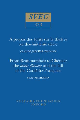 A propos des écrits sur le théâtre au dix–huitième siècle | From Beaumarchais t…