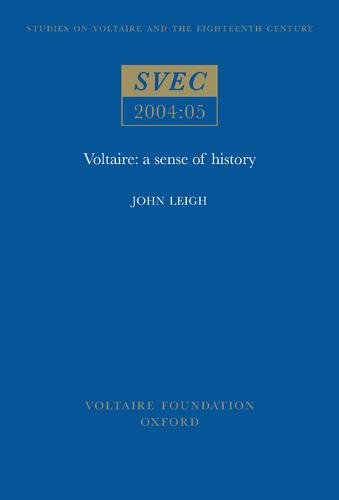 Voltaire – A sense of history Leigh Paperback LUP – Voltaire Foundation