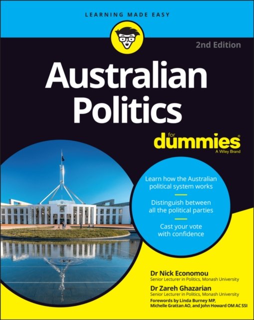 Australian Politics For Dummies, 2nd Edition ECONOMOU Paperback Wiley–Blackwell