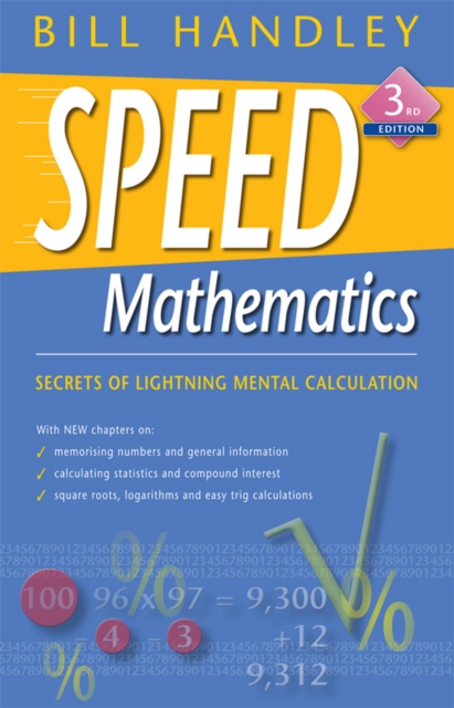 Speed Mathematics 3e Handley Paperback Wiley–Blackwell 9780731407811