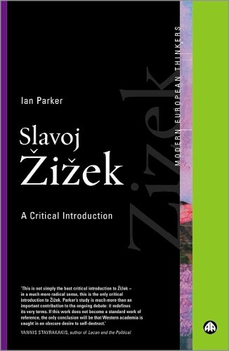 Slavoj Zizek – An Introduction Parker Paperback Pluto Press 9780745320717