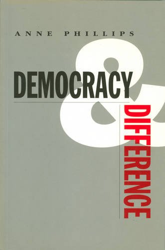 Democracy and Difference Phillips Paperback Polity Press 9780745610979