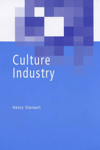 Culture Industry Steinert Hardback Polity Press 9780745626765