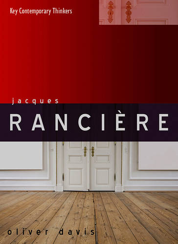 Jacques Rancière Davis Hardback Polity Press 9780745646541