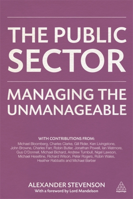 The Public Sector – Managing the Unmanageable Stevenson Hardback Kogan Page