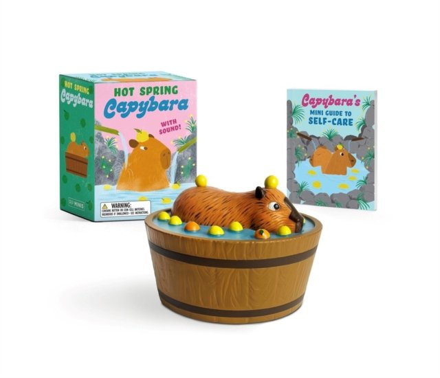 Hot Spring Capybara: With Sound!