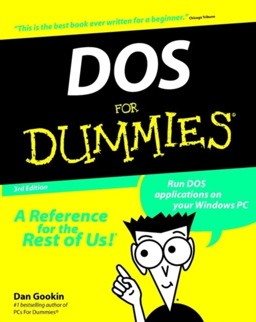 DOS For Dummies 3e Gookin Paperback John Wiley & Sons 9780764503610