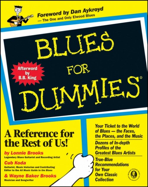 Blues For Dummies Brooks Koda Baker Brooks Aykroyd Paperback John Wiley & Sons