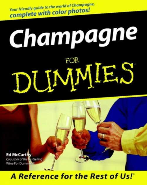 Champagne For Dummies McCarthy Paperback John Wiley & Sons 9780764552168