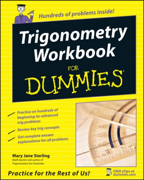 Trigonometry Workbook For Dummies Sterling Paperback John Wiley & Sons