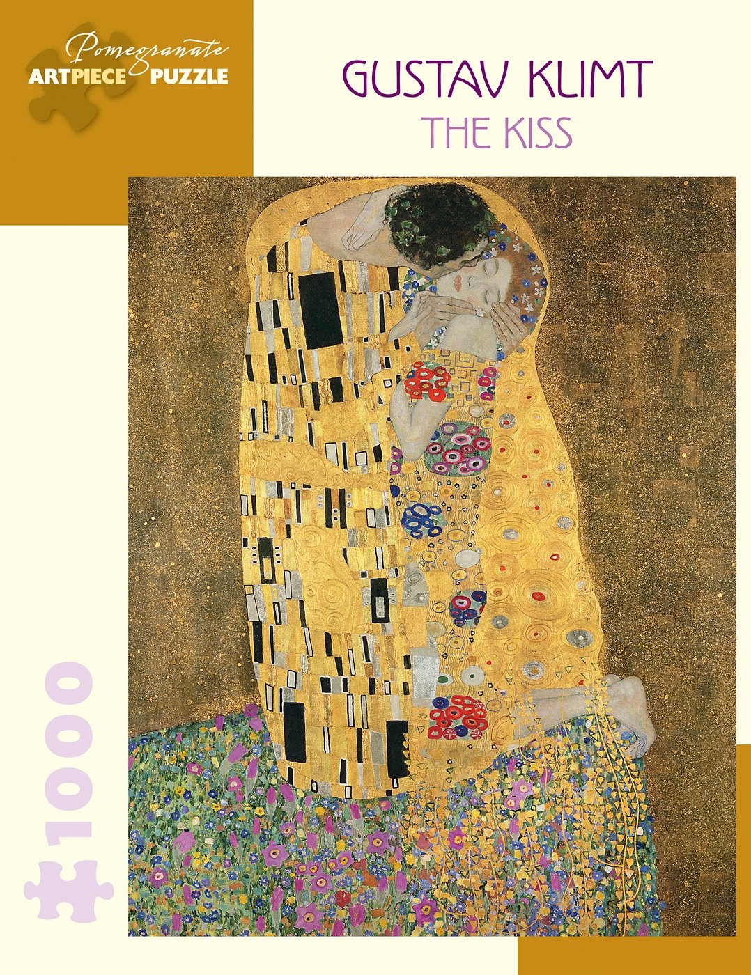 Gustav Klimt "The Kiss" 1000-Piece Jigsaw Puzzle