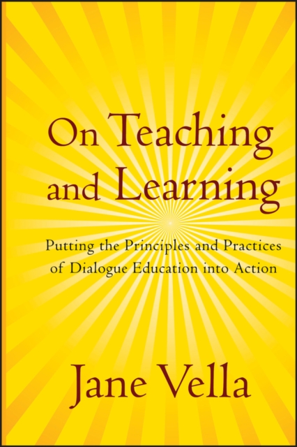 On Teaching and Learning Vella Hardback Jossey Bass 9780787986995