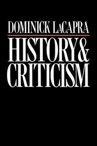 History and Criticism Lacapra Hardback MB – Cornell University Press