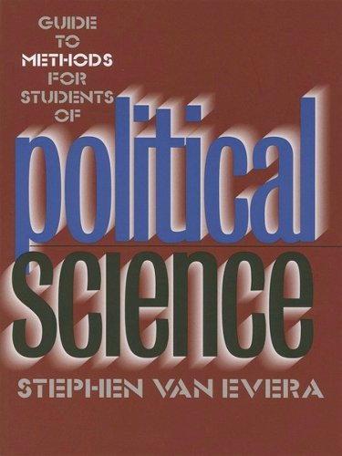 Guide to Methods for Students of Political Science Van Evera Paperback