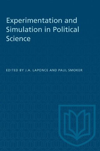 Experimentation and Simulation in Political Science Laponce Smoker Paperback