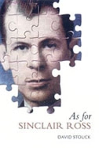 As For Sinclair Ross Stouck Hardback MY – University of Toronto Press