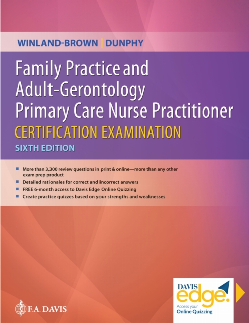 Family Practice and Adult–Gerontology Primary Care Nurse Practitioner Certifica…
