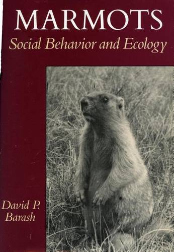Marmots – Social Behavior and Ecology Barash Hardback 9780804715348