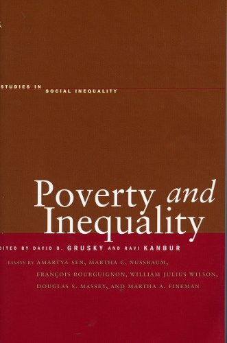 Poverty and Inequality Grusky Kanbur Paperback John Wiley & Sons 9780804748438